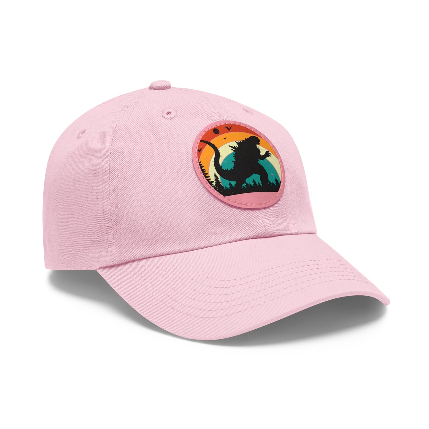 Adventure Dad Hat with Leather Patch – Perfect for Outdoor Enthusiasts