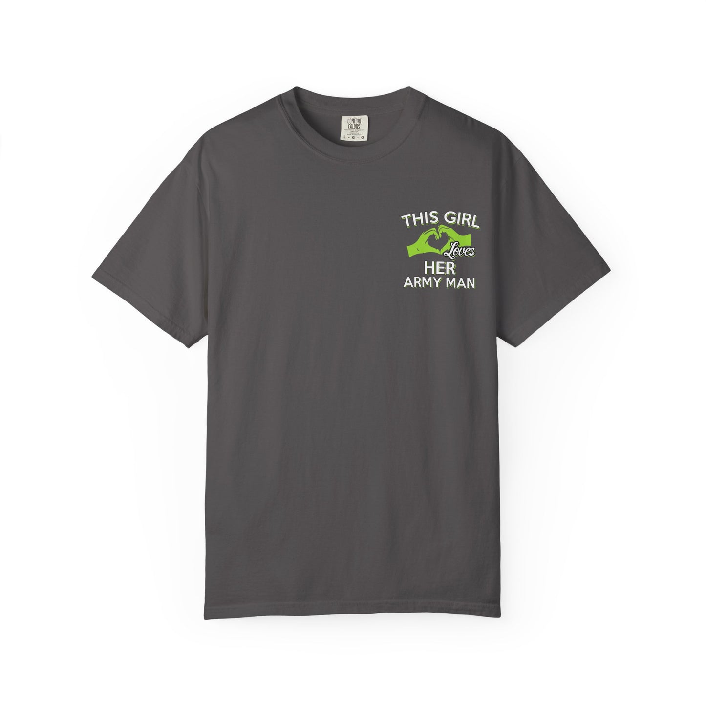 Army Wife Love T-shirt - Cute Gift for Military Girlfriends, Support Our Troops Apparel, Unisex Casual Tee, Army Partner