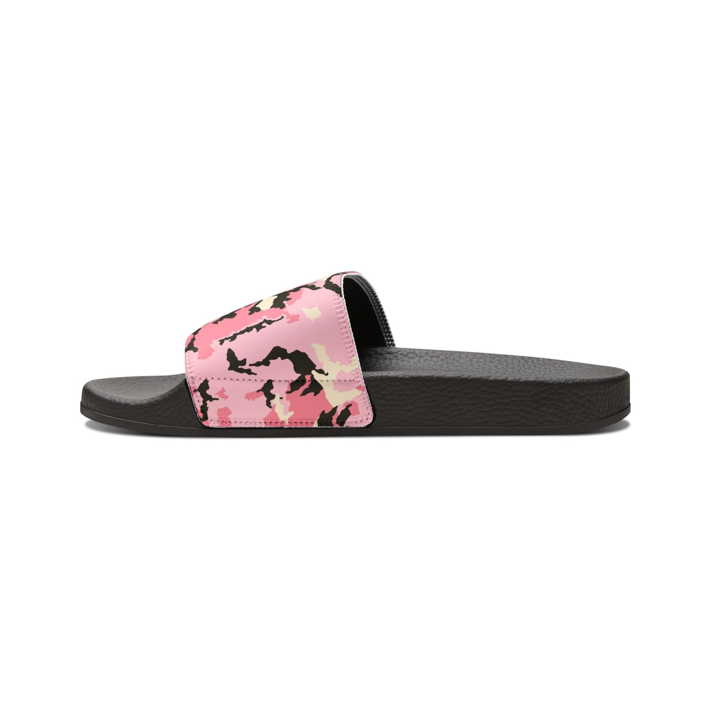 Stylish Women's Removable-Strap Sandals - Trendy Pink Camo Design