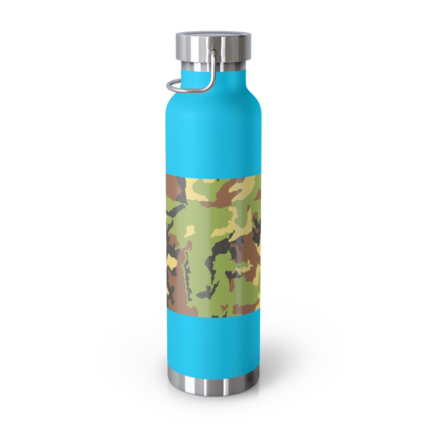 Camouflage Insulated Water Bottle - 22oz Durable Travel Flask