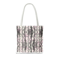 Elegant Python Print Tote Bag - Stylish and Trendy Carryall for Everyday Use