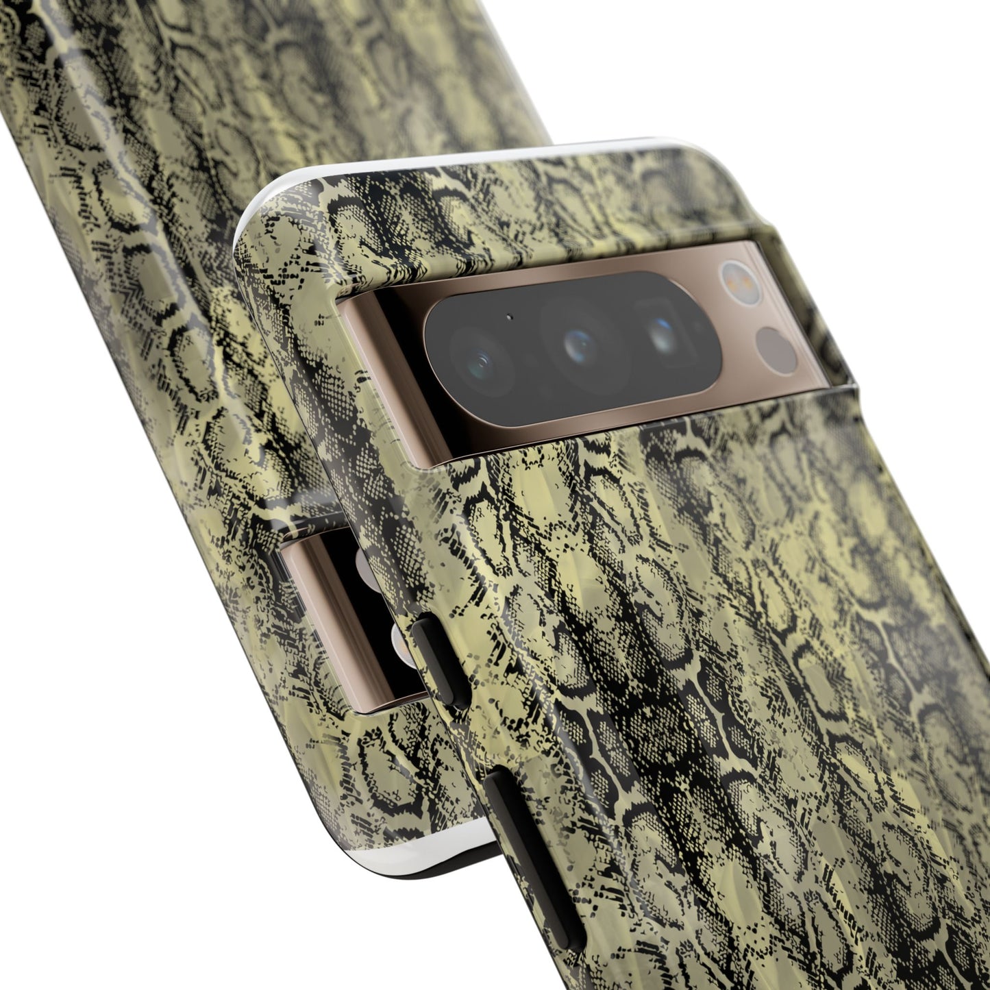 Snake Pattern Phone Case – Tough & Stylish Protection for Your Device  Show off your wild side while keeping your phone protected with this sleek snake pattern case—designed for both fashion and function.
