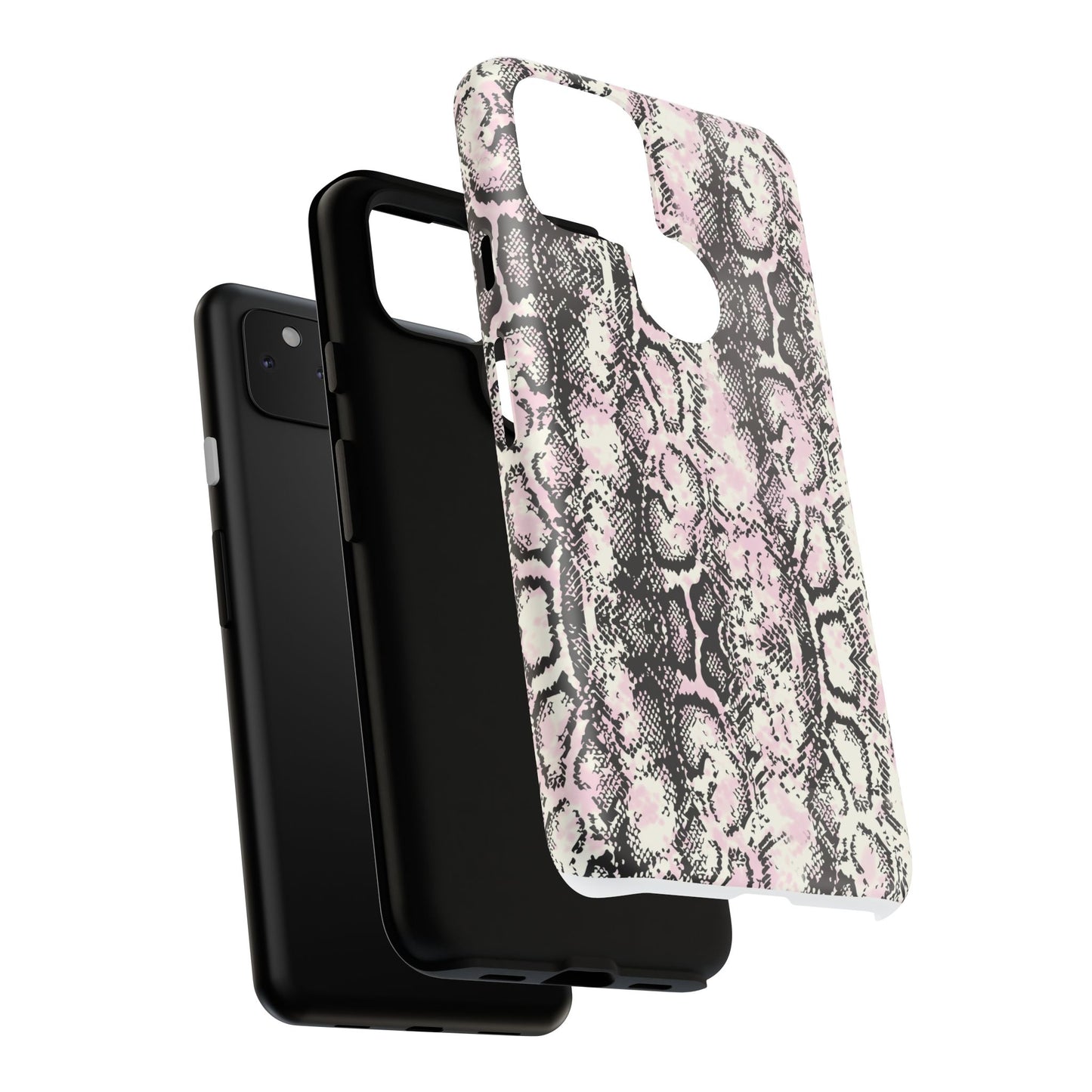 Stylish Snake Print Phone Case – Trendy Design, Tough Protection  Make a bold fashion statement while keeping your phone safe with this sleek and durable snake print case.