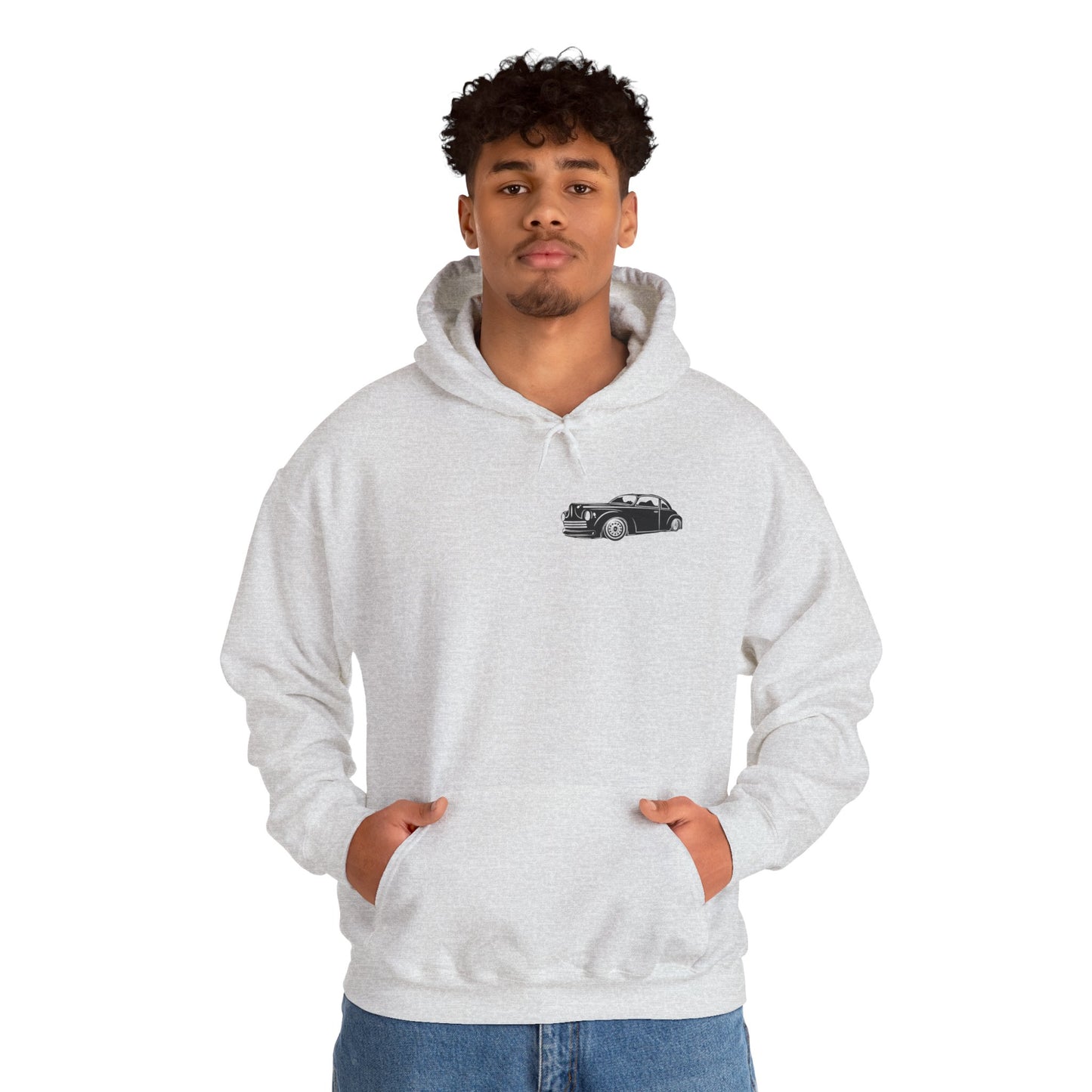Vintage Car Lover's Hoodie - Enjoy Classic Car Design