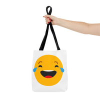 Funny Emoji Tote Bag - Smiling & Laughing Faces