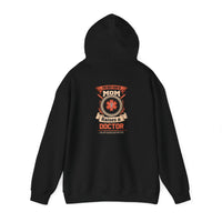 Mom Raises a Doctor Hooded Sweatshirt - Unisex Heavy Blend™