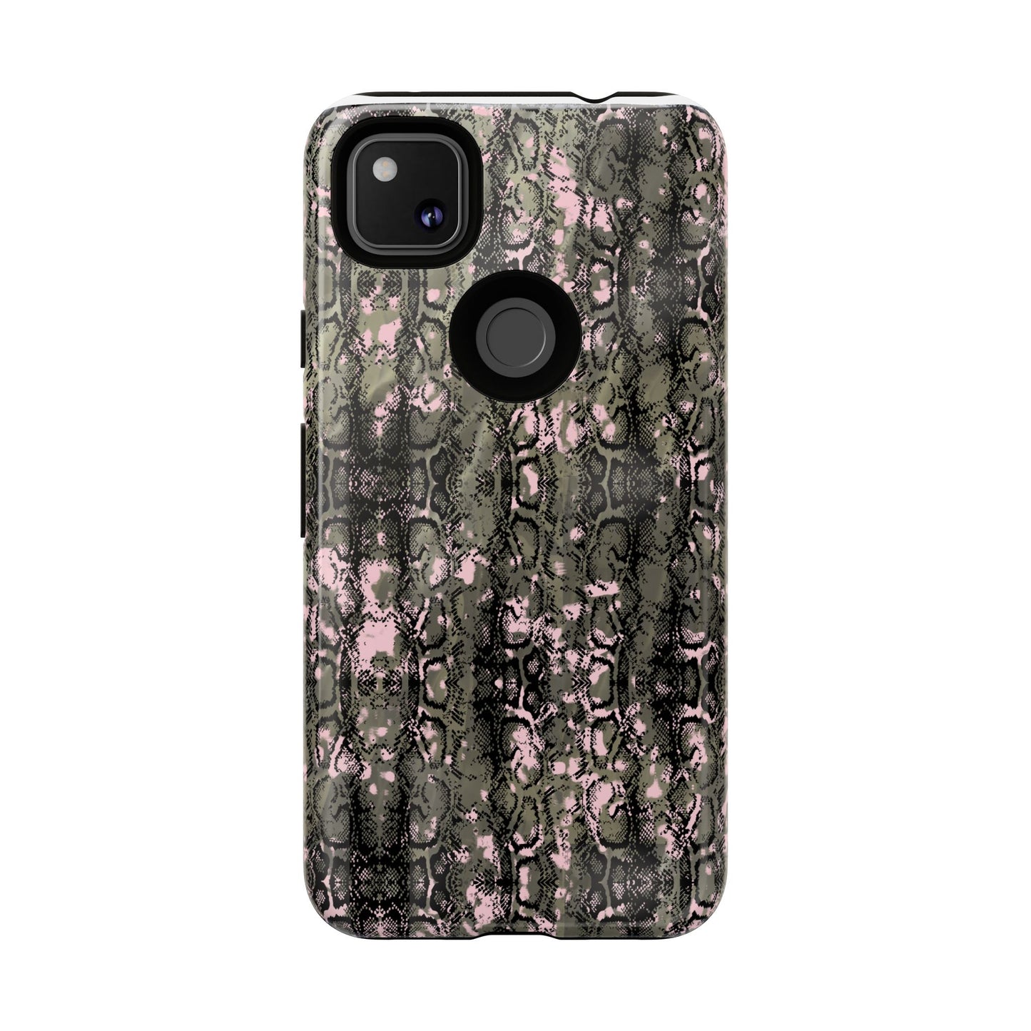 Camo Snake Pattern Phone Case – Rugged Protection Meets Bold Style  Turn heads while protecting your phone with this fierce camo snake pattern case—where urban edge meets outdoor grit.