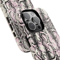 Stylish Snake Print Phone Case - Tough Protection for Trendsetters