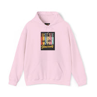 Motivational Hooded Sweatshirt - Just See Yourself, Unisex Hoodie, Cozy Gift, Everyday Affirmation, Inspirational Sweatshirt,