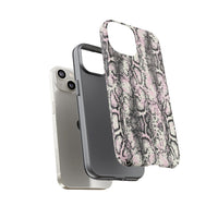 Stylish Snake Print Phone Case - Tough Protection for Trendsetters