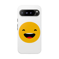 Happy Face Tough Phone Case - Durable Protection with Smile Design