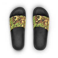 Stylish Camouflage Women's Slide Sandals - Trendy Summer Footwear