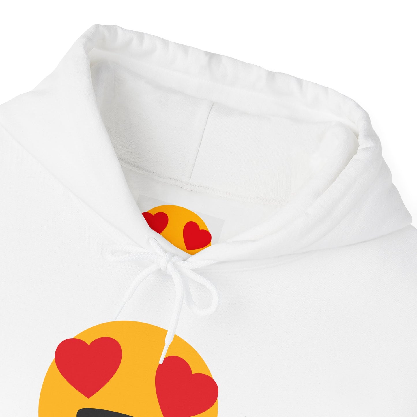 Heart Eyes Emoji Hoodie - Unisex Heavy Blend™ Sweatshirt