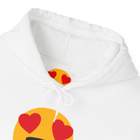 Heart Eyes Emoji Hoodie - Unisex Heavy Blend™ Sweatshirt