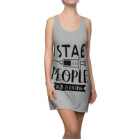 Nurse Humor Racerback Dress - "I Stab People For a Living"