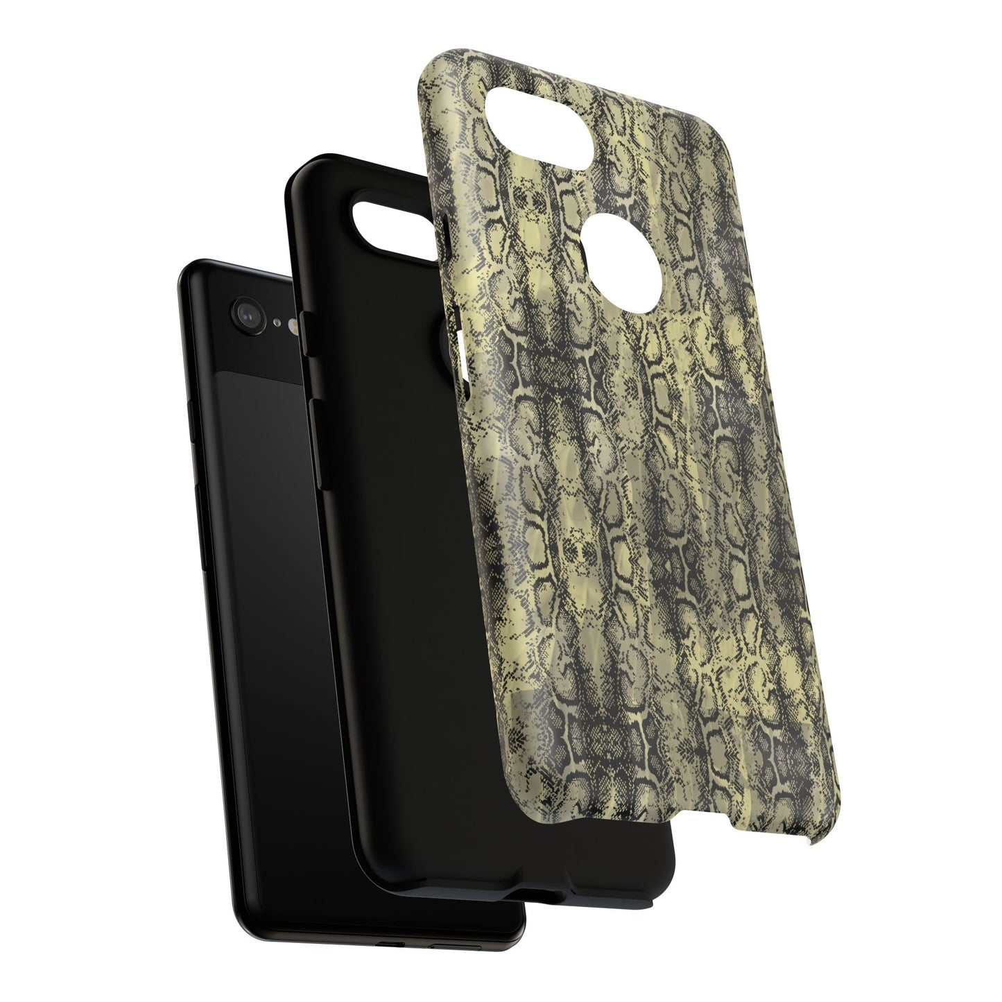 Snake Pattern Phone Case – Tough & Stylish Protection for Your Device  Show off your wild side while keeping your phone protected with this sleek snake pattern case—designed for both fashion and function.