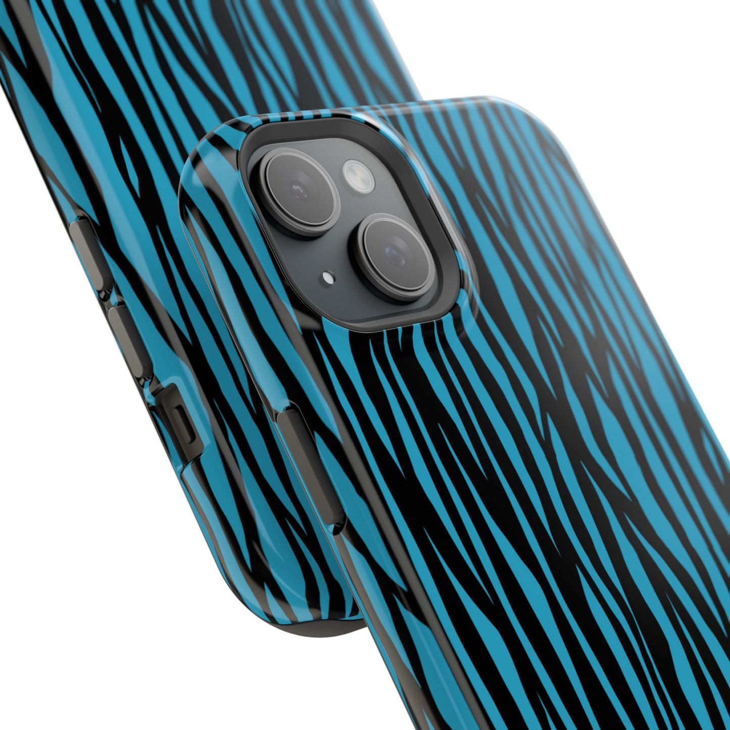 Zebra Print Magnetic Tough Case for iPhone - Durable & Stylish Phone Protection