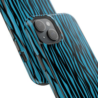 Zebra Print Magnetic Tough Case for iPhone - Durable & Stylish Phone Protection