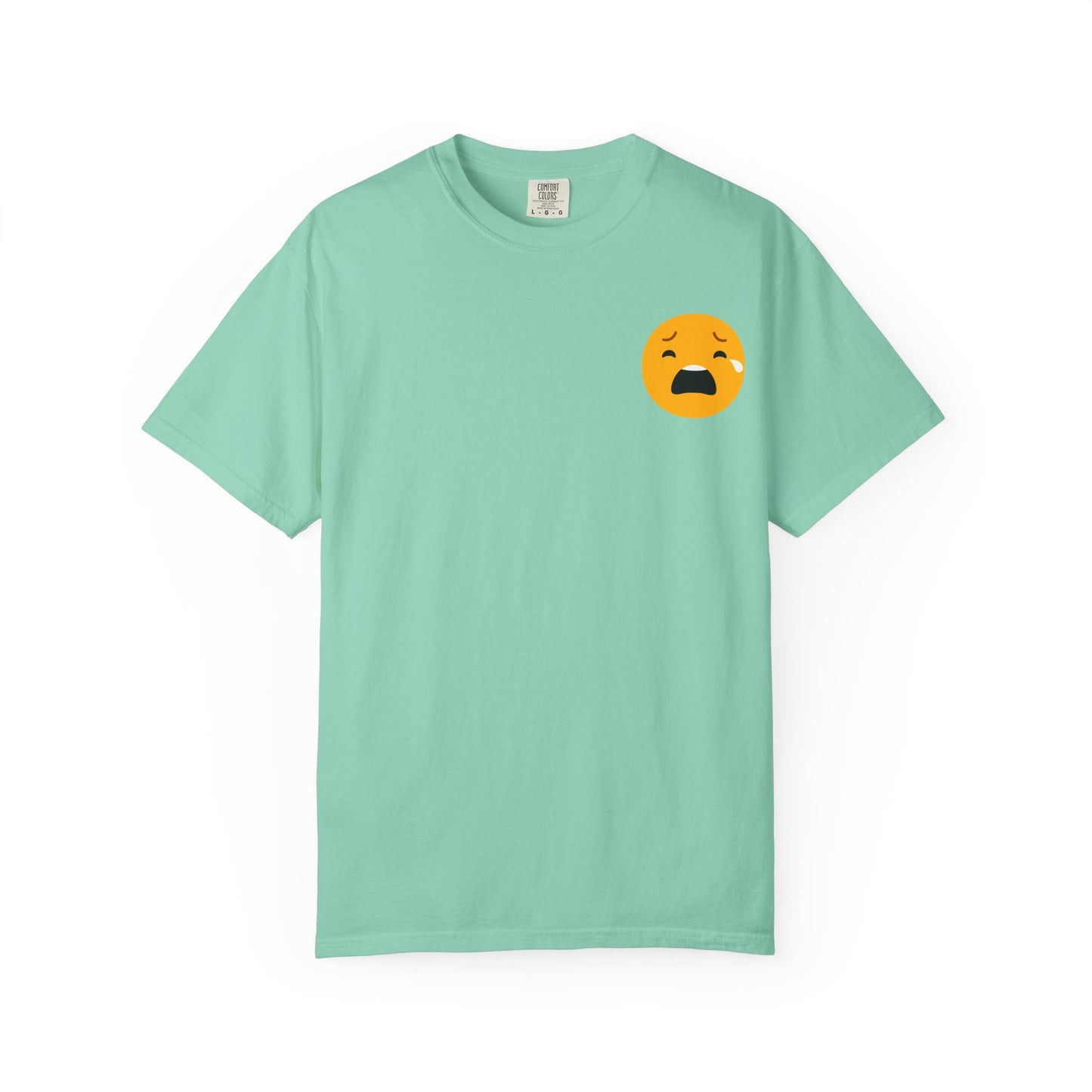 Emotional Support Unisex Tee - Sad Emoji Graphic T-Shirt