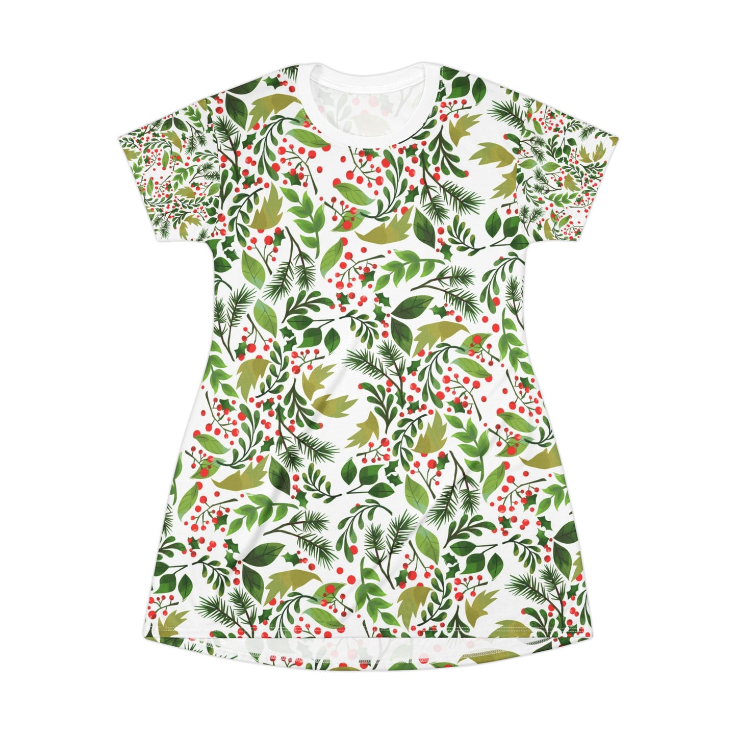 Floral T-Shirt Dress - Perfect for Summer Gatherings and Casual Outings