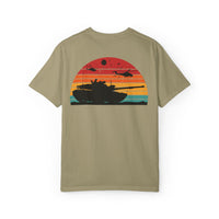 Vintage Sunset Tank Top - Military Inspired Unisex T-Shirt