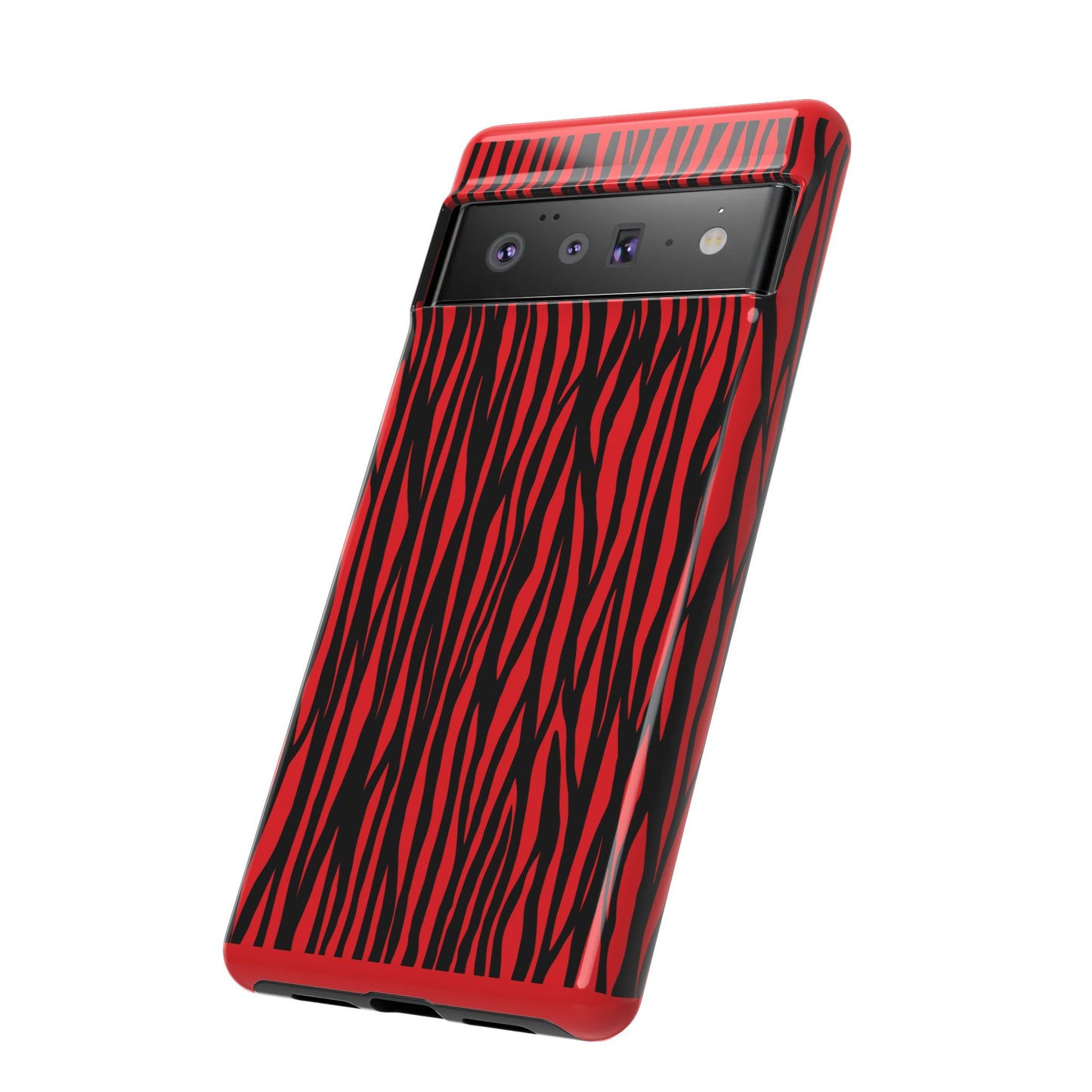 Bold Zebra Print Phone Case - Tough Protection for Trendsetters
