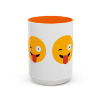 Playful Emoji Coffee Mug | Fun Yellow Faces 11oz & 15oz