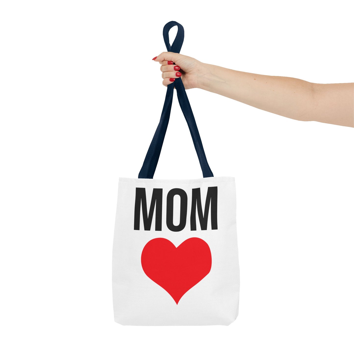 Mom Love Tote Bag | Perfect for Mother's Day, Birthday Gift, Grocery Shopping, Personalized Gift, Eco-Friendly