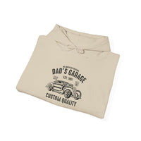 Vintage Dad's Garage Hoodie - Unisex Heavy Blend Sweatshirt