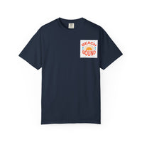 Beach Bound Unisex Garment-Dyed T-Shirt, Summer Vibes, Casual Wear, Beach Trip, Vacation Shirt, Outdoor Activities