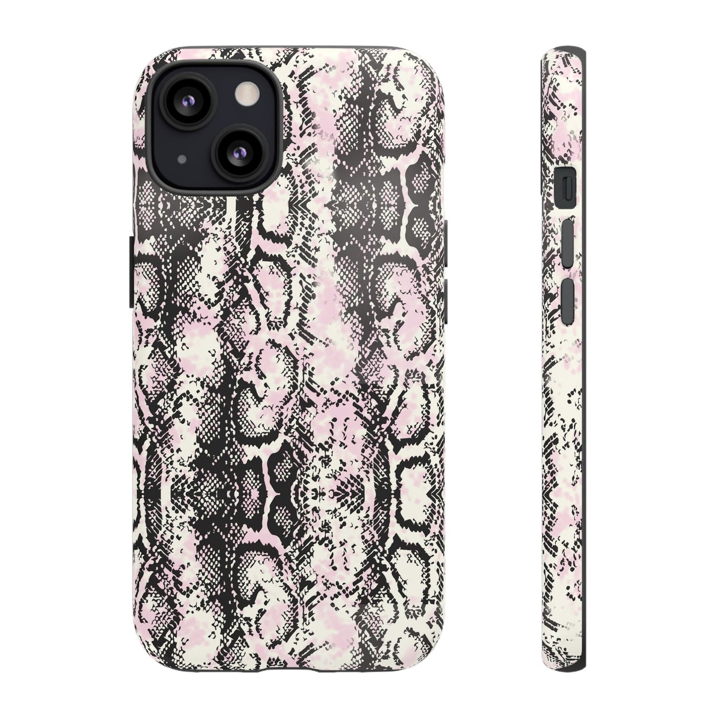 Stylish Snake Print Phone Case - Tough Protection for Trendsetters