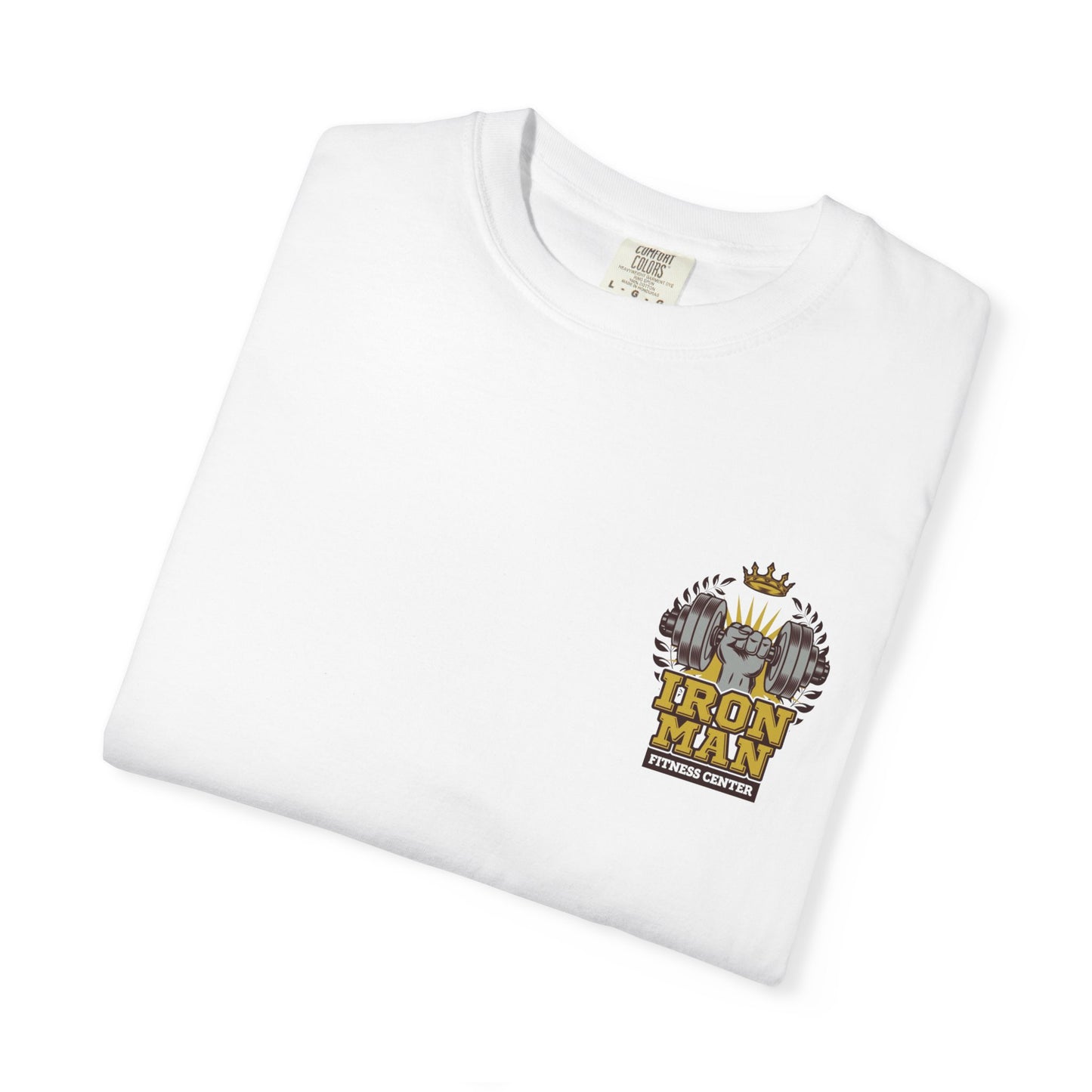 Unisex Iron Man Fitness Center T-Shirt - Motivational Workout Tee