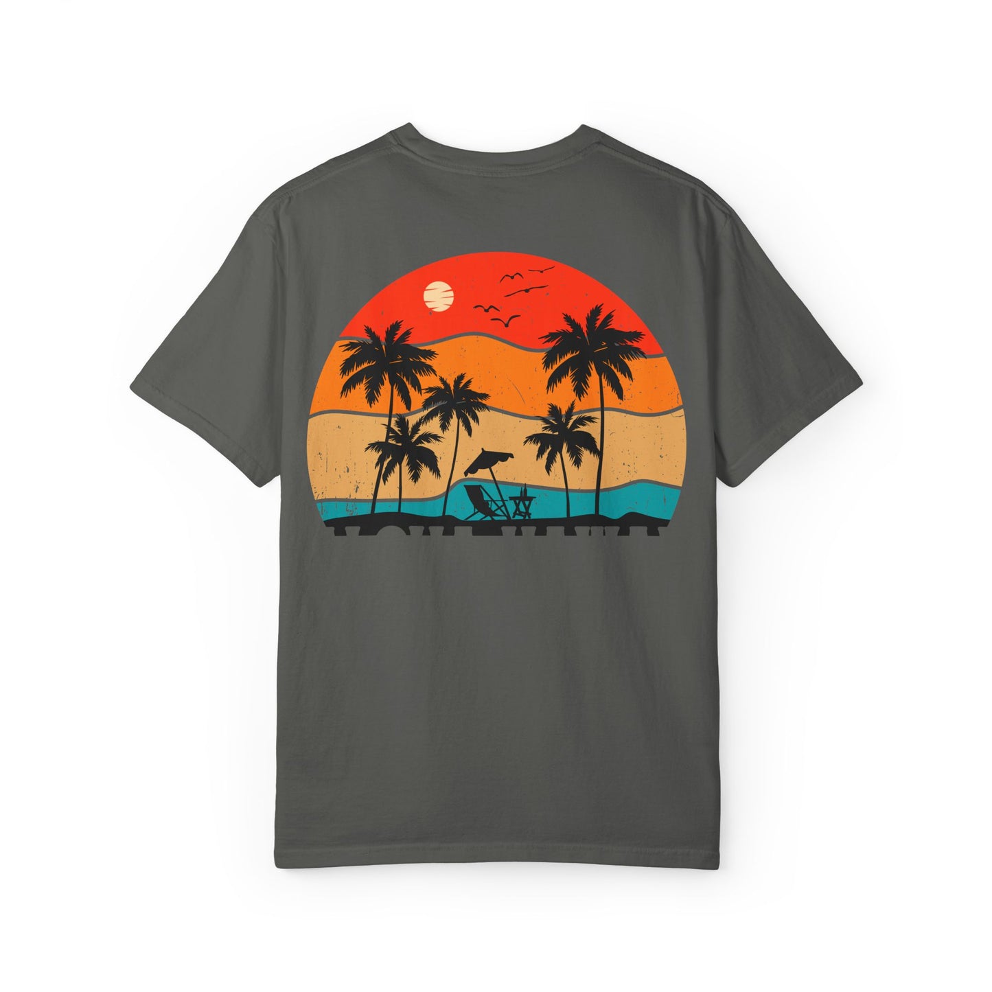 Sunset Vibe Unisex T-Shirt - Tropical Paradise Design