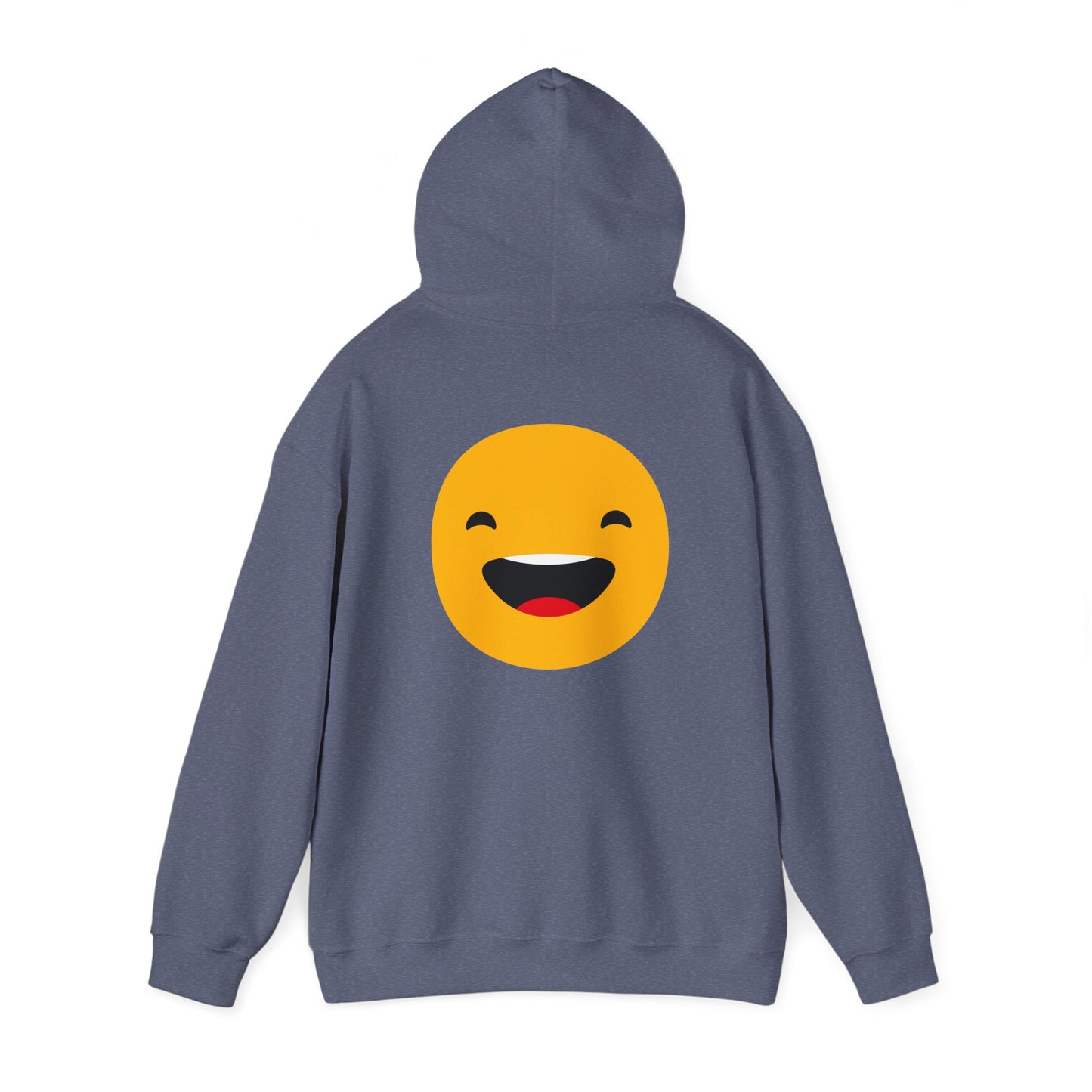 Happy Emoji Unisex Hoodie - Cozy Sweatshirt with Smiley Face Design