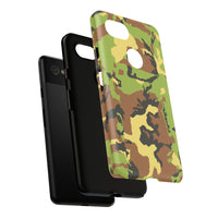 Camo Tough Phone Case - Durable Military Style Cover for Adventure Lovers