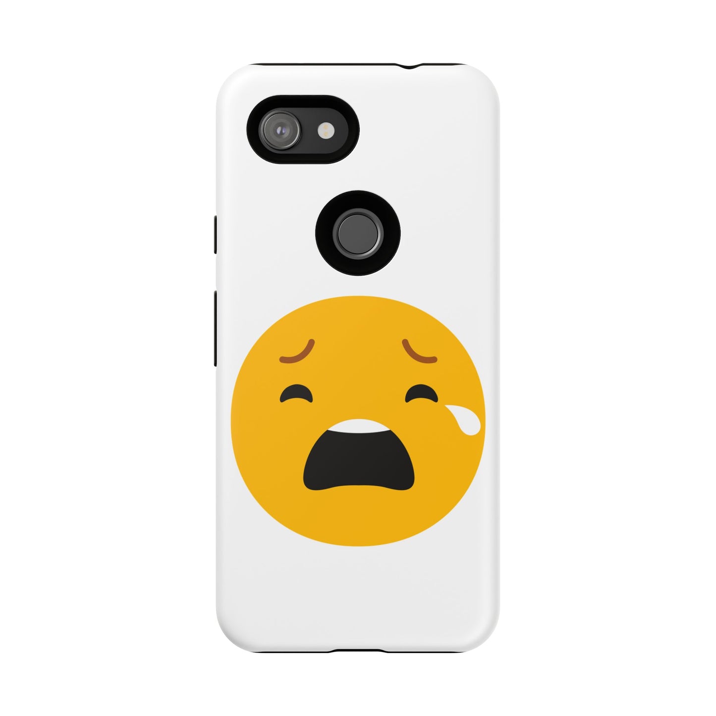 Emotional Tough Case – Sad Emoji Phone Case for Supportive Gifts