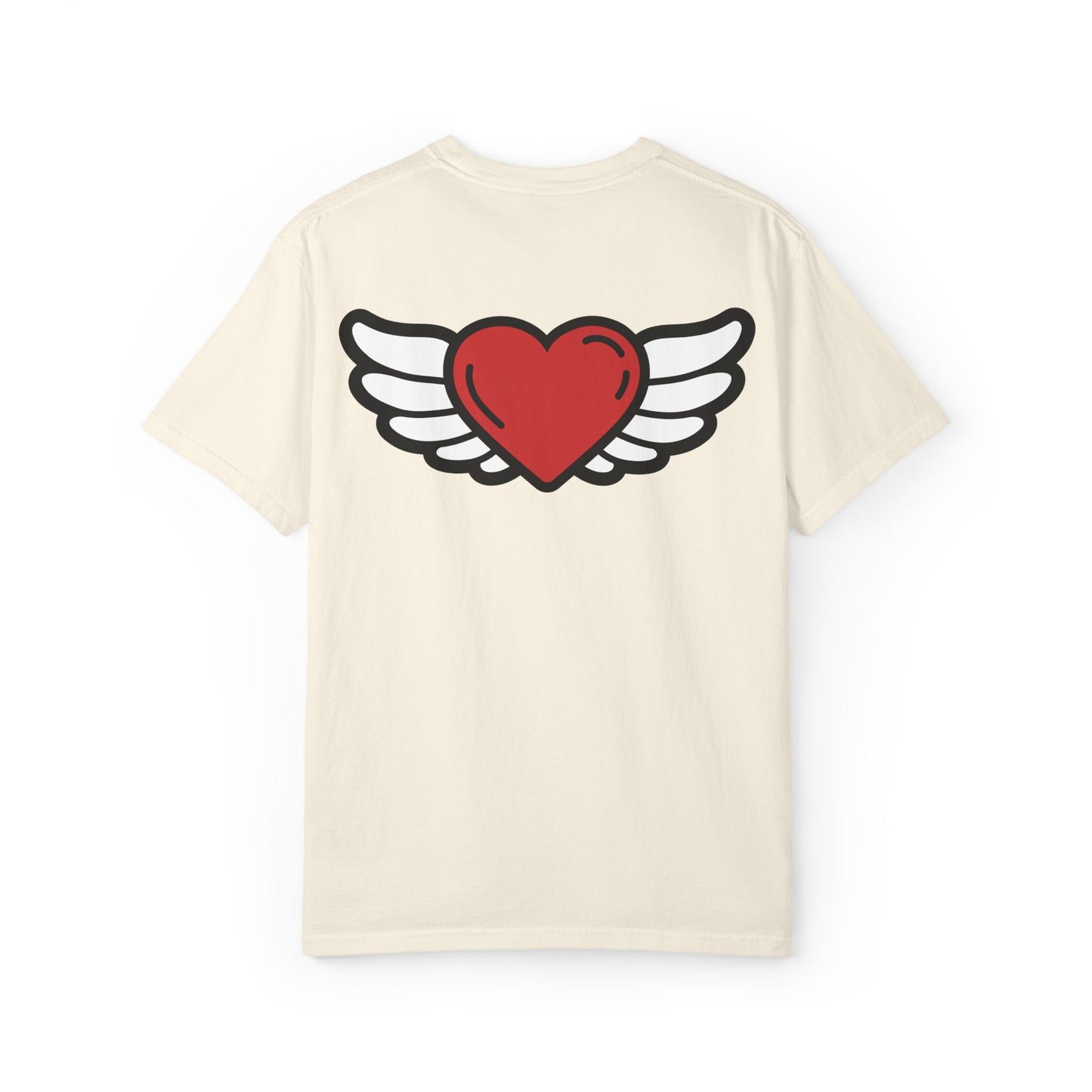 Vintage Winged Heart Unisex T-Shirt - Casual Love Tees