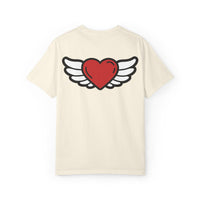 Vintage Winged Heart Unisex T-Shirt - Casual Love Tees