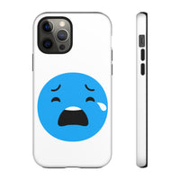 Funny Sad Face Phone Case - Tough and Stylish