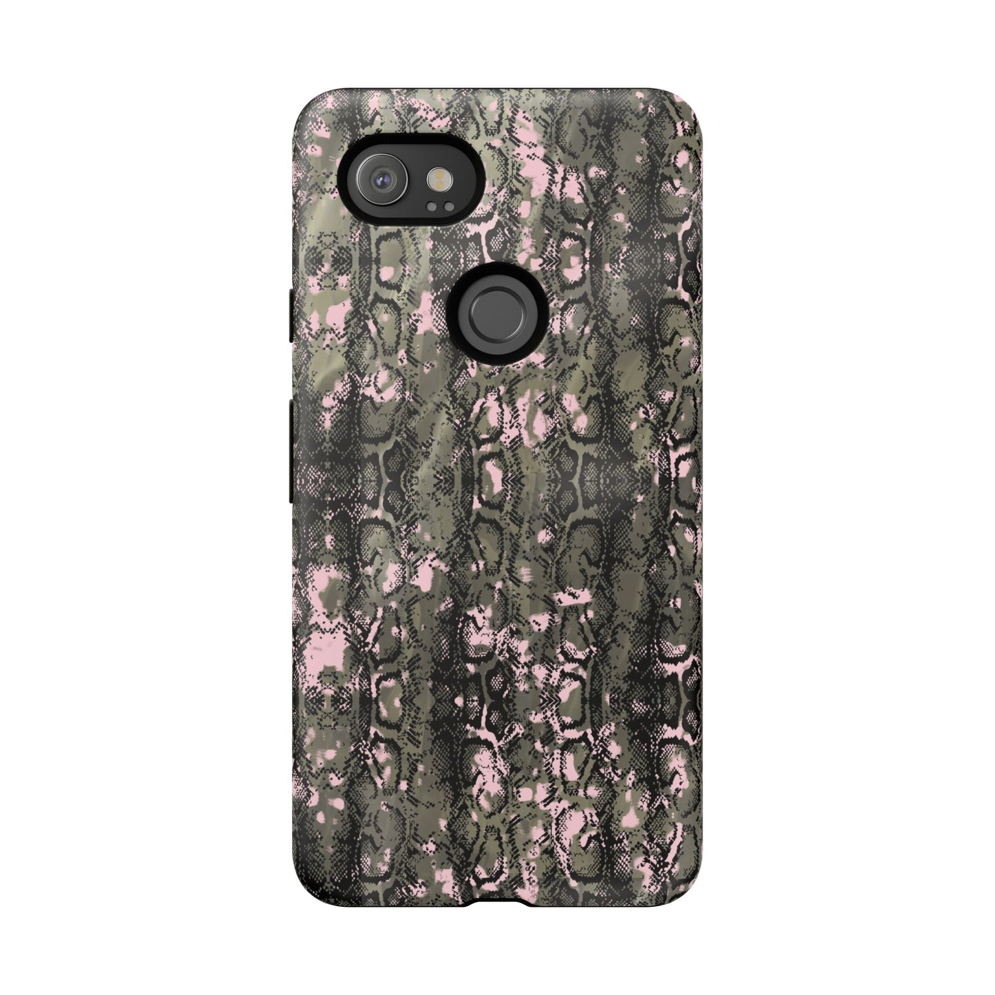 Stylish Snake Print Phone Case for Tough Protection