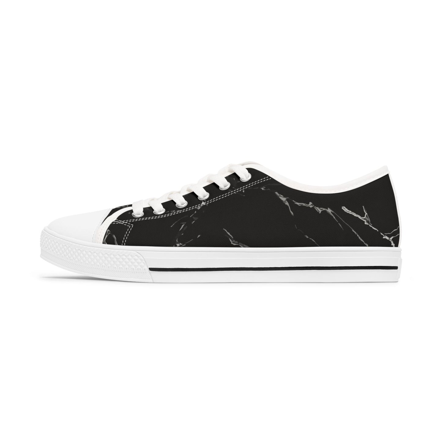 Chic Marble Women's Low Top Sneakers | Casual Fashion Footwear, Trendy Everyday Shoes, Gift for Her, Stylish Sneakers, Summer Essentials