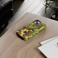 Camo Tough Phone Case - Durable Military Style Cover for Adventure Lovers