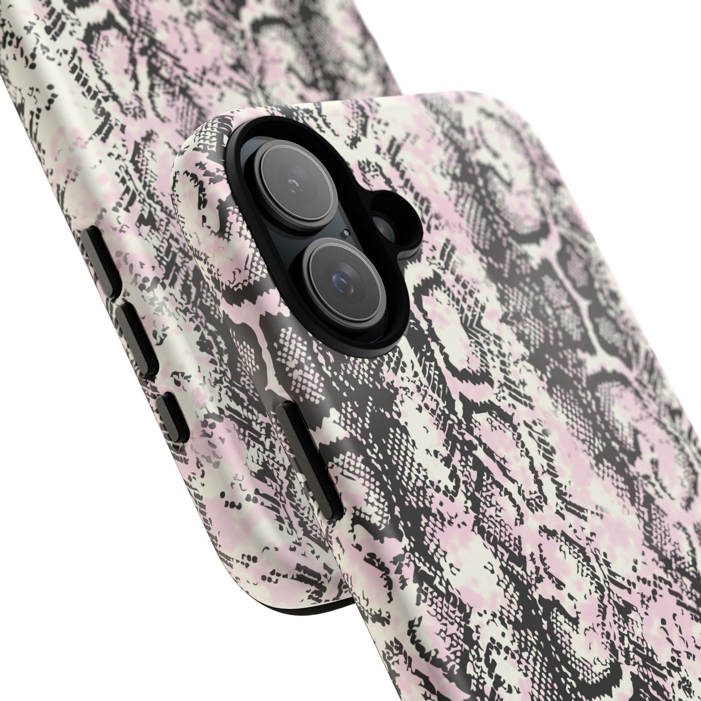 Stylish Snake Print Phone Case – Trendy Design, Tough Protection  Make a bold fashion statement while keeping your phone safe with this sleek and durable snake print case.