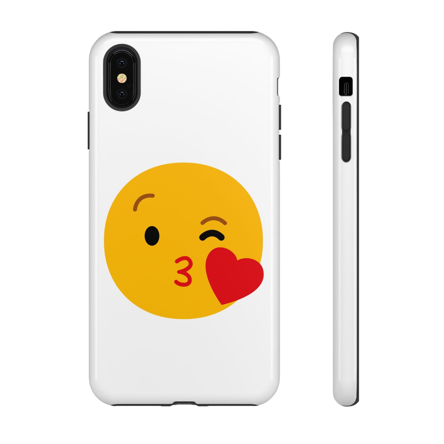 Cute Emoji Phone Case - Kissy Face Design for Stylish Protection