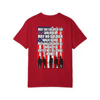 Patriotic T-shirt for Veterans, Memorial Day, Independence Day, Military Support, Casual Wear, Unisex Tee
