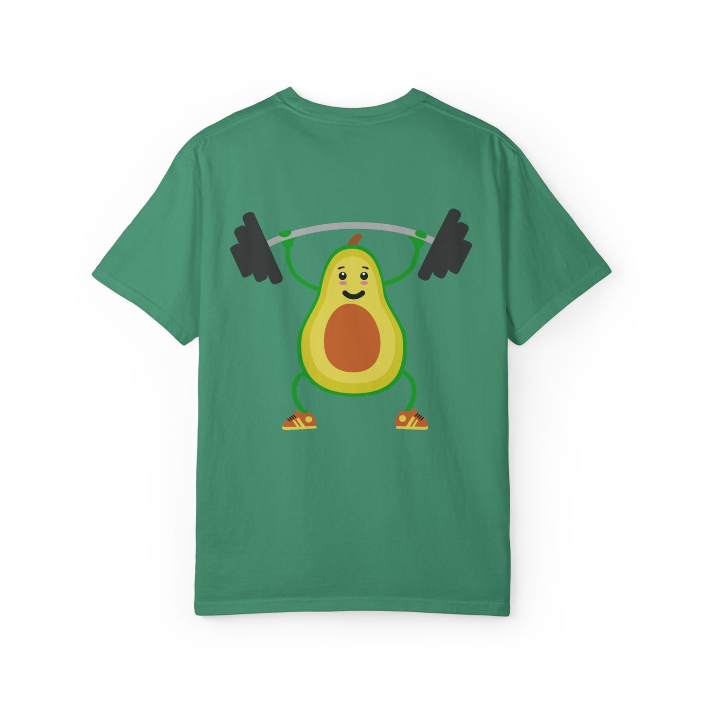 Funny Avocado Workout Unisex T-Shirt - Perfect for Fitness Lovers & Healthy Eating Enthusiasts