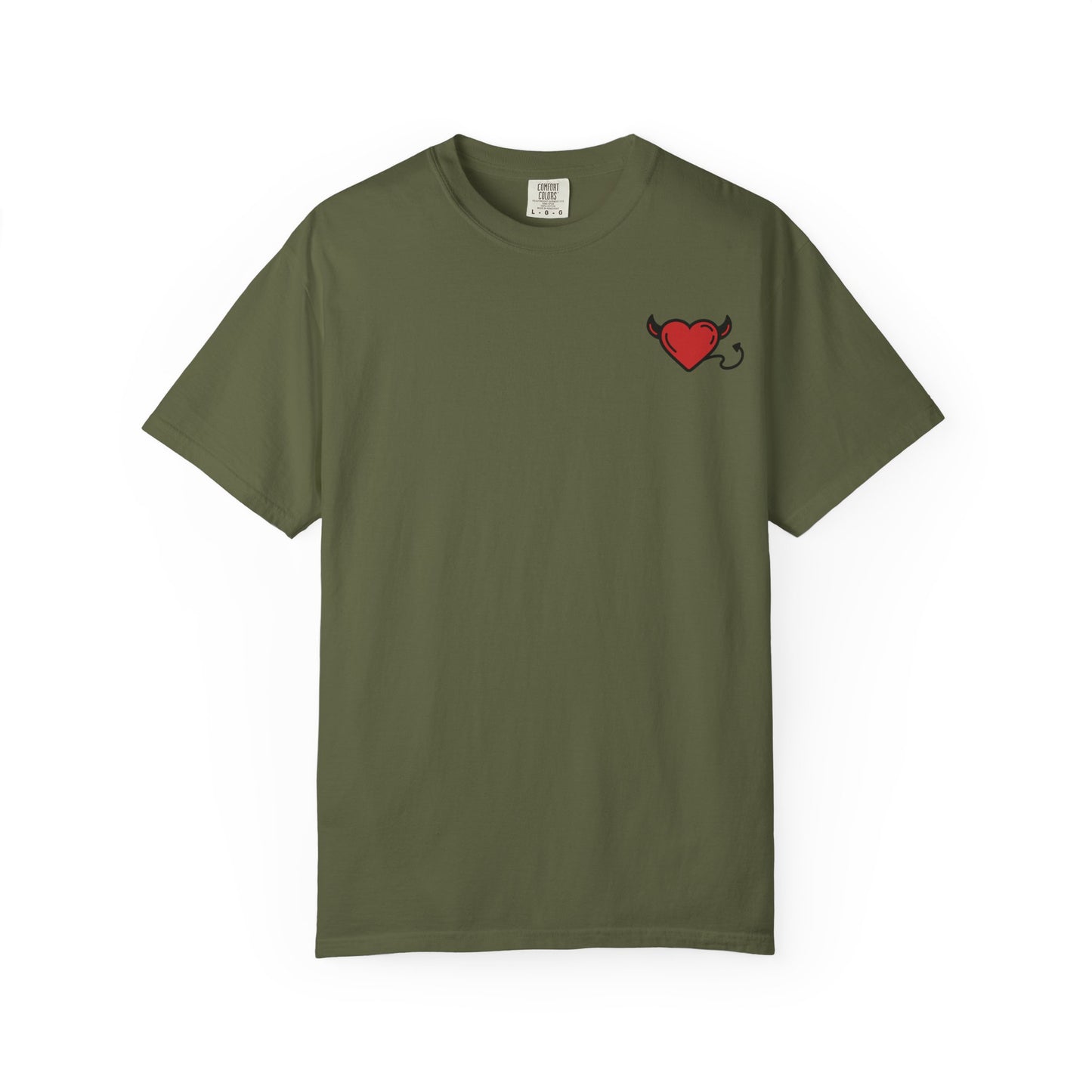 Devilish Love T-Shirt | Unisex Garment-Dyed Tee for Casual Style