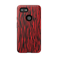 Bold Zebra Print Phone Case - Tough Protection for Trendsetters