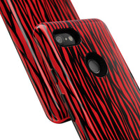 Bold Zebra Print Phone Case - Tough Protection for Trendsetters