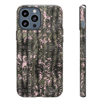Camo Snake Pattern Phone Case – Rugged Protection Meets Bold Style  Turn heads while protecting your phone with this fierce camo snake pattern case—where urban edge meets outdoor grit.